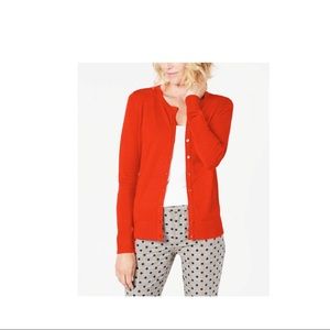 Charter club long sleeve bottom front cardigan.